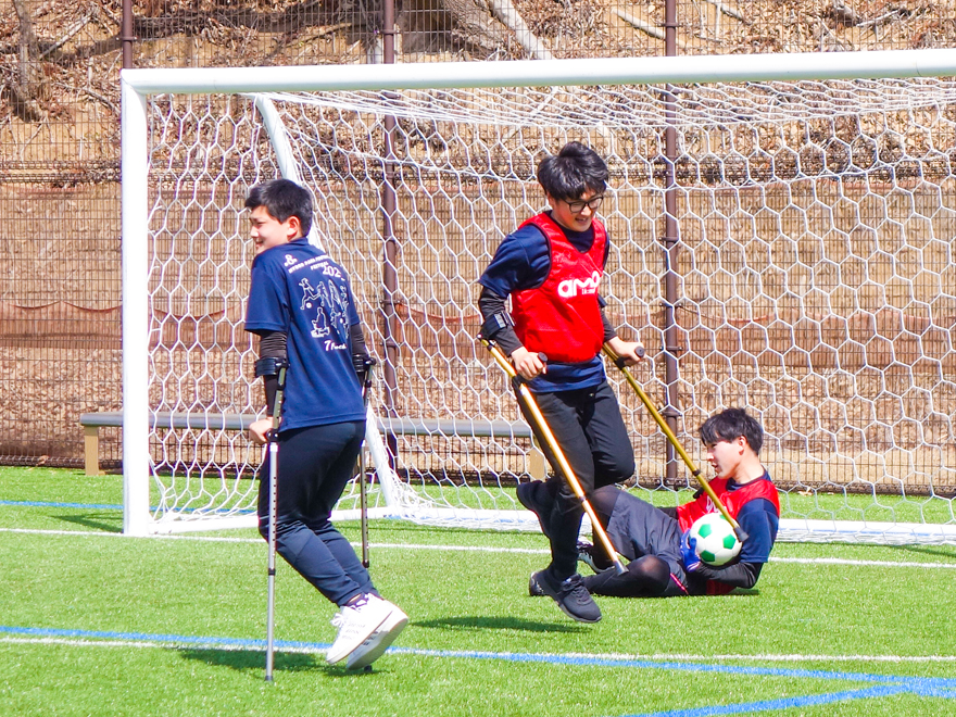 アンプティサッカー2023　試合画像2