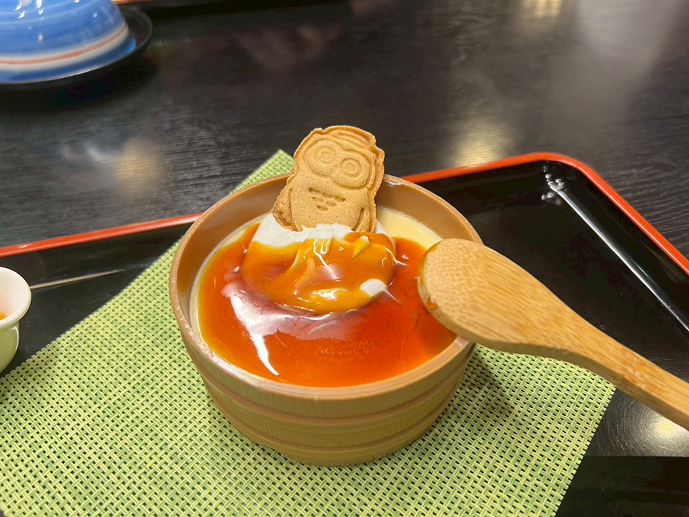ふくろうプリン