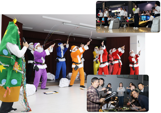 季節ごとに楽しいイベントを開催