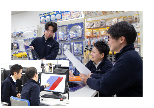 コミュニケーションが活発な社内