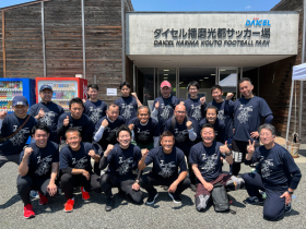 アンプティサッカー　ボランティア活動