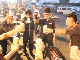 エーモンBBQ大会 開催!