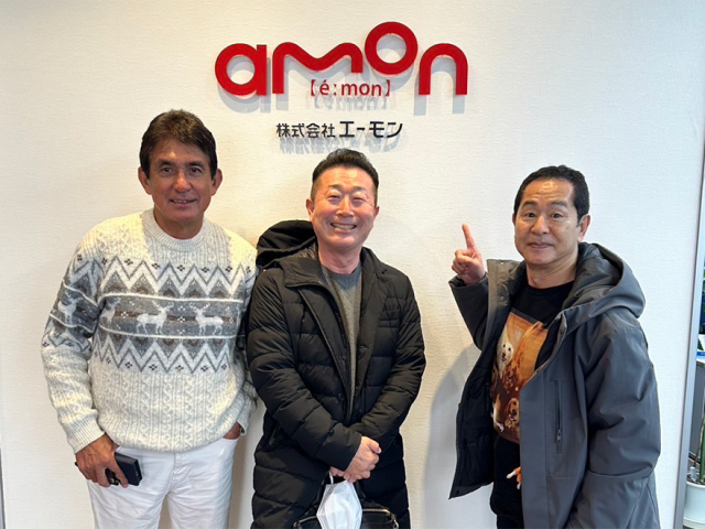 レジェンド来社