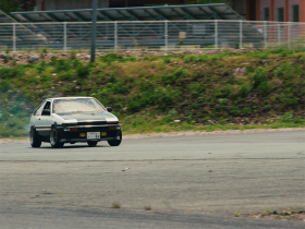 AE86で遊びました